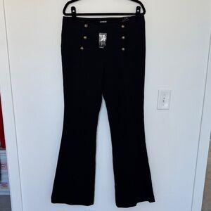 Express Black Flare Pants